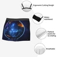thumbnail image 6 of Daiia Astronaut Men's Underwear Boxer Briefs, Cotton Stretch Moisture-Wicking Underwear-Medium, 6 of 9
