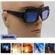 thumbnail image 3 of 4X Casco de Máscara de Soldadura de Oscurecimiento Automático con Energía Solar Gafas de Soldador Lente Anti-, 3 of 5