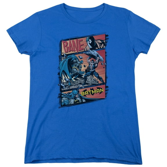 Batman Epic Battle S/S Women's T-Shirt-Royal Blue