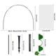 thumbnail image 3 of Juego De Aros De Invernadero Juego de red para insectos de jardín Barrera de red para insectos y pájaros para accesorios de invernadero (10 m) Ndcxsfigh Libre de BPA, 3 of 9