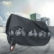 thumbnail image 1 of Funda universal para lluvia de bicicletas y motocicletas | Polietileno impermeable y resistente a los rayos UV | Protección para todo tipo de climas, ideal para bicicletas y scooters | Ligera y, 1 of 6