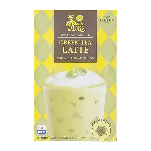 Jardin Home Style Cafe Mori Green Tea Latte Instant Mix Packets 15g (20