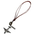 thumbnail image 3 of Collar con colgante de avión Fernando Collar de Imitación de Cuero, 3 of 8