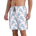 thumbnail image 2 of Naloa Cute Poodle Dog Men's Beach Shorts, Surfing shorts, Swim trunks, Quick Dry Swim Trunks for Surfing Beach Fun - Large, 2 of 9