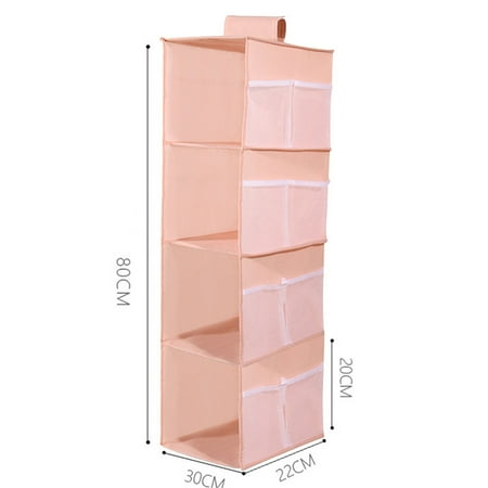 

Multi-layer Closet Organizer Storage Hanging Bag Foldable Oxford Cloth Space Saver Bag for Bra Underwear Underpants Socks