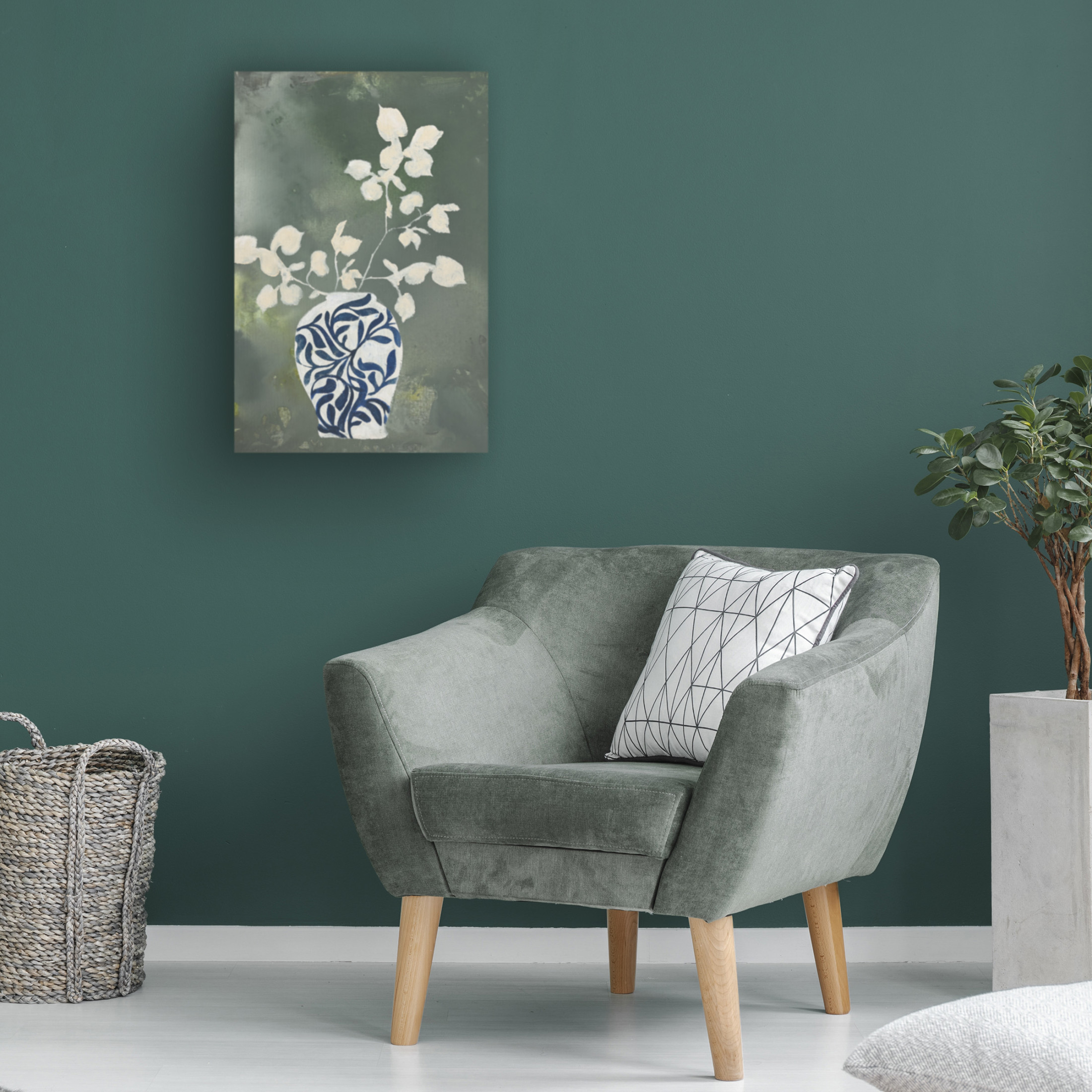 Canvas Wall Art - Design Fabrikken 'Still Life' Wall Art for Living Room, Bedroom, or Office Décor by Trademark Fine Art - 16 x 24 Inches