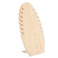 thumbnail image 2 of Earring Storage StandDesktop Wood Jewelry Display Jewelry Display Stand Jewelry Display Rack Elevated Design, 2 of 5