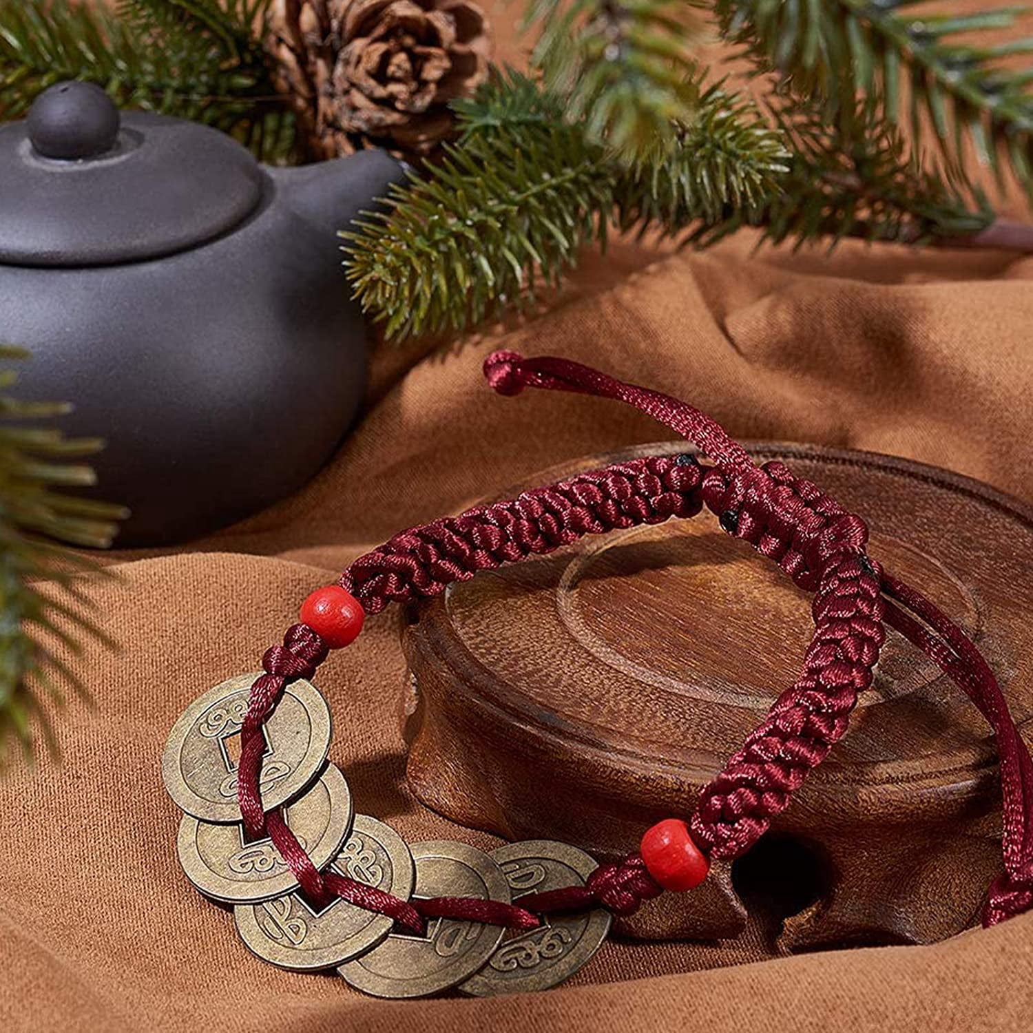 250 Yards 2mm Rattail Satin Silk Cords Satin Bracelet String Nylon Cord Thread for Necklace Friendship Bracelet Chinese Knot Macramé Dream Catchers Braid Hair 25 Color