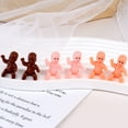 thumbnail image 4 of Pebbuoy 10 Pcs Baby Ornaments Baby Figurine Reusable Smooth Baby Shower Gift Mini Plastic Mini PVC Babies Party Decoration Ornaments, 4 of 7