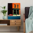 thumbnail image 5 of Nighthawks Diner Art Print / Canvas Print， Home Decor Wall Art， Suitable for Living Room， Bedroom， Office， Hotel， Cafe Bar Decor, 5 of 8