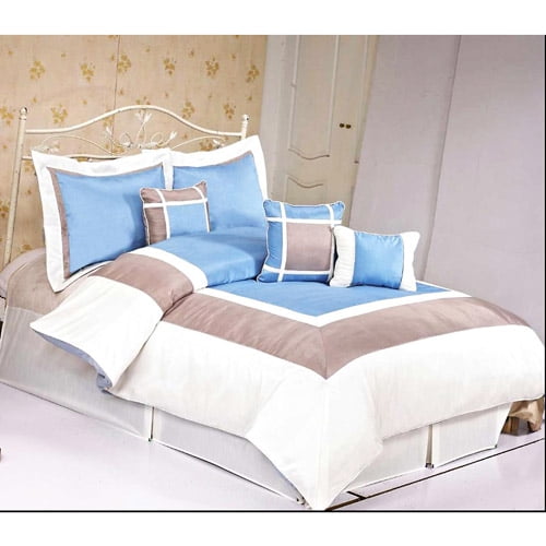 At Home Conrad 7pc Comforter Set, Blue