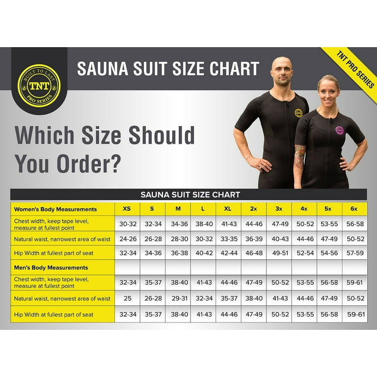 6x sauna sales suit