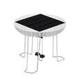 thumbnail image 2 of Solar Water Agitator, Circular Water Wave Generator, Rockery Water Wave Tool, Landscaping Tool, 2 of 7