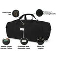 thumbnail image 3 of Covermates Keepsakes - Storage Duffel Bag - Heavy Duty Polyester - Reinforced Handles - Closet Storage, Black, 3 of 8