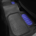 thumbnail image 5 of FH Group Solid Black Heavy Duty Floor Mats from FH Group for Auto Car w/ Free Dash Mat, 5 of 7