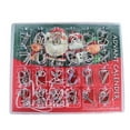 thumbnail image 1 of IROINID Christmas Calendar Blind Box Intellectual Buckle 24 Piece Set Children's Metal Unbuckle, 1 of 9