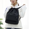 thumbnail image 1 of Mochila De Estudiante Universitario Mochila con cordón, bolsas de gimnasio portátiles de alta capacidad para ir a nadar, 1 of 7