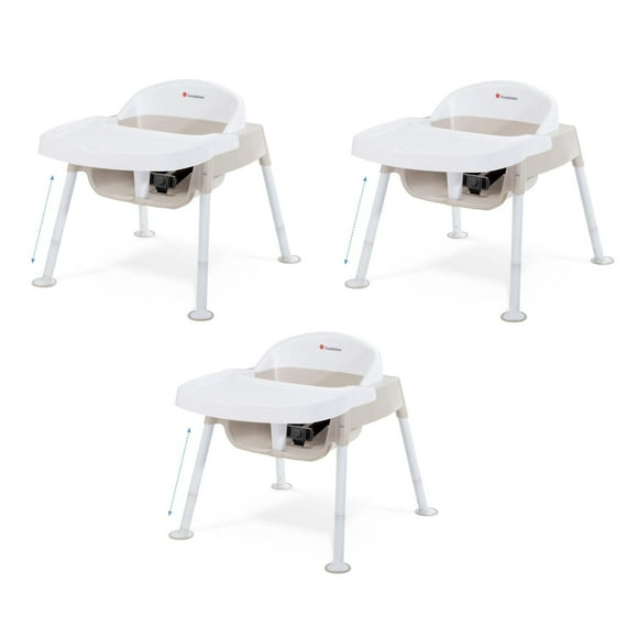 Foundations Secure Sitter 13 Pouces Chaises d'Alimentation avec Plateau Amovible, Faciles à Nettoyer, Chaises d'Alimentation Empilables