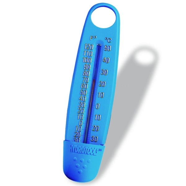 Ocean Blue Chrome Plated Thermometer 150025 