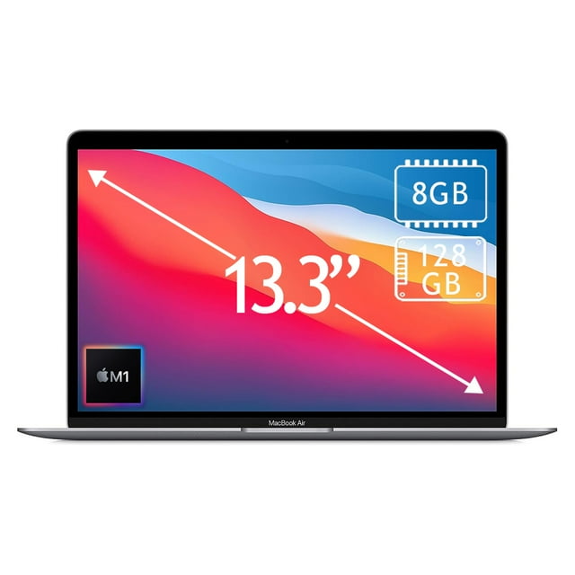 Laptop Macbook Air 13" M1 8GB 128GB Gris Reacondicionado