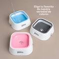 thumbnail image 2 of Plato Antisalpicaduras ESQUIMAL Rosa Blanco 1.5 LTS Dispensador de Agua para Perro, 2 of 7