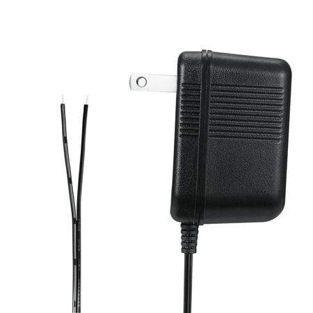 Wasserstein - AC Power Adapter for Ring Video Doorbell - Black