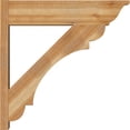 thumbnail image 3 of Ekena Millwork 8"W x 32"D x 32"H Olympic Rough Sawn Traditional Outlooker, Western Red Cedar, 3 of 4