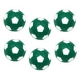 thumbnail image 3 of 6pcs 32mm futbolín futbolín futbolines fussball reemplazo verde Sunnimix Reemplazo de balón de fútbol de mesa, 3 of 8