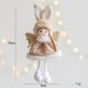 thumbnail image 3 of 2024 New Year Gift White Pink Christmas Angel Doll Tree Ornament Xmas Decoration for Home Natal Navidad Cute Holiday Gift Decor, 3 of 5