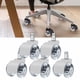thumbnail image 3 of Ruedas para silla de oficina de resistencia, 5 piezas, 360, ruedas giratorias silenciosas para silla, rueda para silla de escritorio, rueda de Blanco B DYNWAVEMX ruedas giratorias, 3 of 8