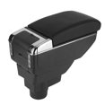 thumbnail image 2 of Central Armrest Storage Box Armrest Car Central Armrest Car Storage Box Armrest Storage Box Central Armrest With Cup Holder Ashtray Fit For Opel Corsa, 2 of 8