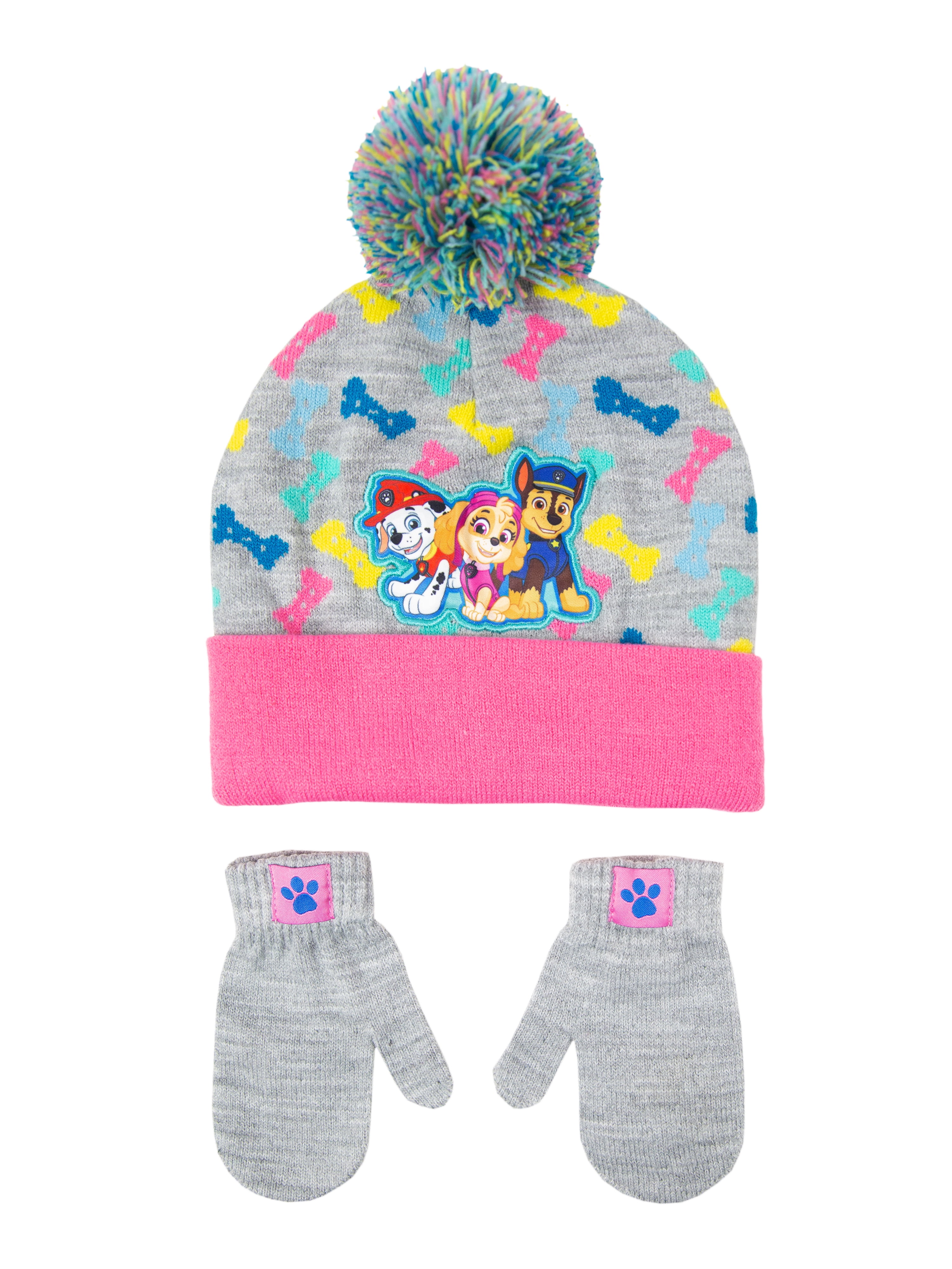 age 12-24 months New girls hat and mittens set 