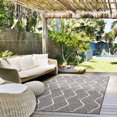 thumbnail image 1 of ECARPET Tapis d'Extérieur pour Patio, Terrasse, Jardin, Camping, Imperméable, Collection Veranda Abstract, 1 of 9