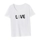 thumbnail image 5 of Camiseta para mujer verano suave recuerdo trajes camiseta básica para el trabajo compras S, 5 of 7