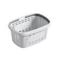 thumbnail image 2 of Cesta de almacenamiento de plástico para utensilios de cocina, accesorios de cocina, cesta rectangular pequeña para escritorio, cesta transparente para baño, estantería para inodoros., 2 of 6