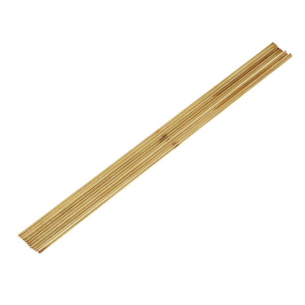 Juego de 10 de plata de 1mm y 1,5mm, alambre de cobre para manualidades, alambre para abalorios, joyería DIY 20 centímetros perfke Alambre de aluminio de bricolaje