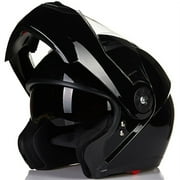 ILM Motorcycle Modular Flip up Dual Visor Helmet DOT Approved 5 Colors Available