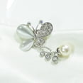 thumbnail image 1 of Broche de perla Hugo Broche de flor, 1 of 8