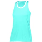 S Girls Crosse Jersey Aqua/White 1679