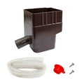 thumbnail image 3 of Sistema de recolección de Jardinería Patio trasero Riego Techo Desviador de agua Marrón Sharpla Recolección de agua de lluvia, 3 of 7