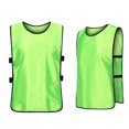 thumbnail image 2 of Freshbabe Kids Sleeveless Sports Training Vest, Breathable Solid Color Soccer Bibs Tank Tops, Adjustable Team Practice Jerseys for Summer Sports, Camps and 4th of July Games, 2 of 5