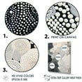 thumbnail image 3 of Designart "Abstract Grayscale Coral Artistry II" Coastal Coral Under Water Floater Framed Wall Art Prints, 3 of 5