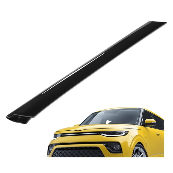 KOJEM Windshield A-Pillar Trim Exterior Molding Compatible with 2014-2019 Kia Soul Replace for 86170-B2000 Front Left Driver Side LH Windshield Pillar Trim