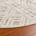 SIXHOME Boho Round Rugs for Living Room Washable Rugs 5Ft Circle Soft