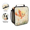 thumbnail image 2 of Square Lunch Bag 10.5*3.5*9.5 Inches Cooler Bag Lunch Bag Insulation Portable Durable Fashion Adorable Goldfish, 2 of 6