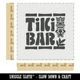 thumbnail image 2 of Tiki Bar DIY Cookie Wall Craft Stencil - 7.0 Inch, 2 of 5