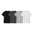 thumbnail image 2 of Playera Ovesize Varios Colores Paquete 4 Pz Algodon Peinado, 2 of 6