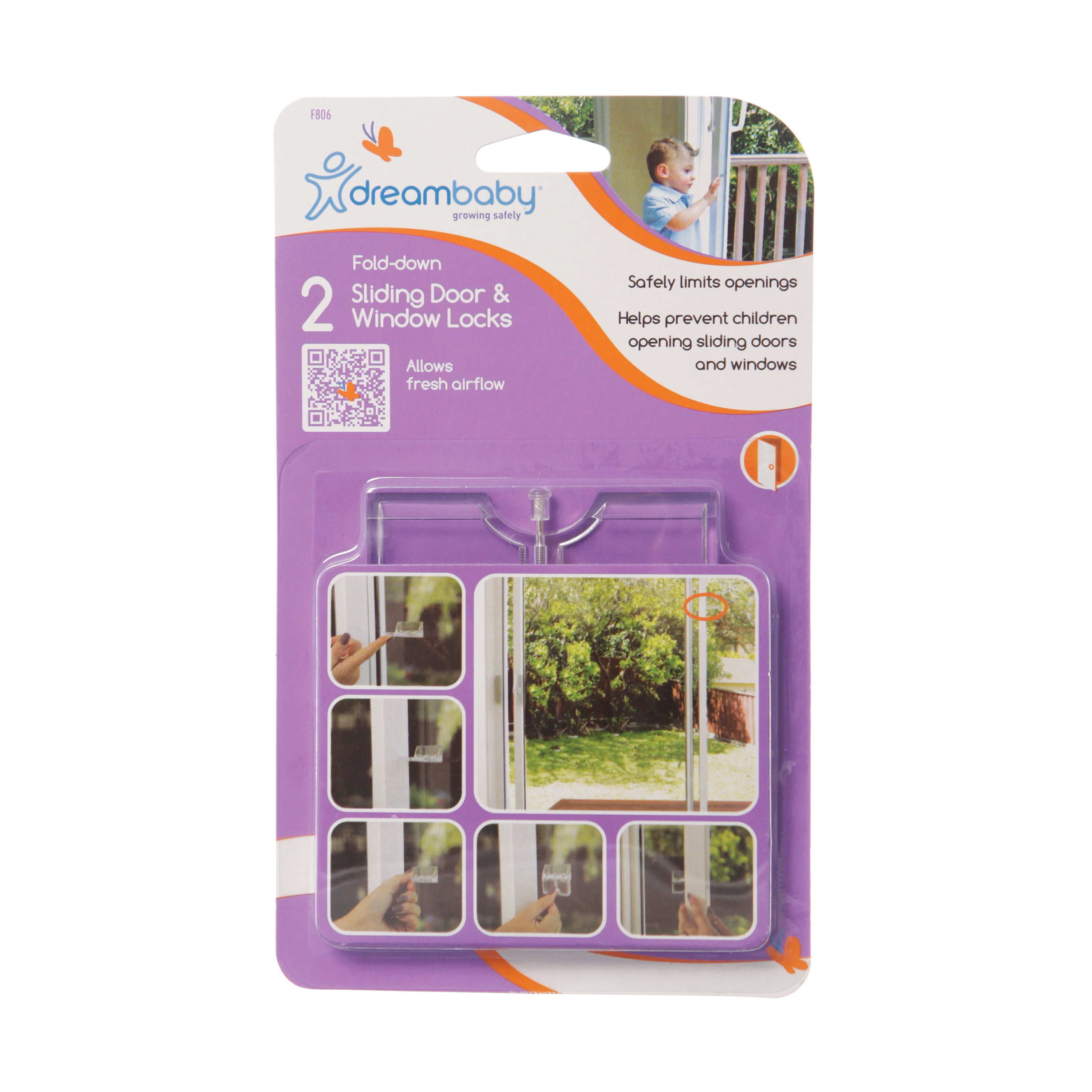 Dreambaby Sliding Door And Window Lock Walmart Com
