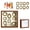 Brown without light, variant on ANXPTIME Creative DIY Shadows Box Customizable Photo Display Celebrating Special Event