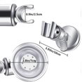thumbnail image 3 of Shower Head Holder, Suction Cup Handheld Shower Holder, Wall Mount Shower Head, Universal Replaceable Shower Slider Jskee, 3 of 3